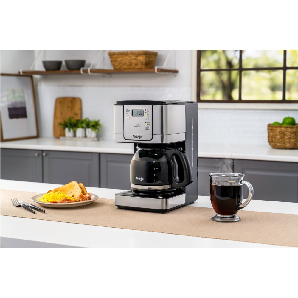 Mr. Coffee® 12-Cup Programmable Coffee Maker with Strong Brew